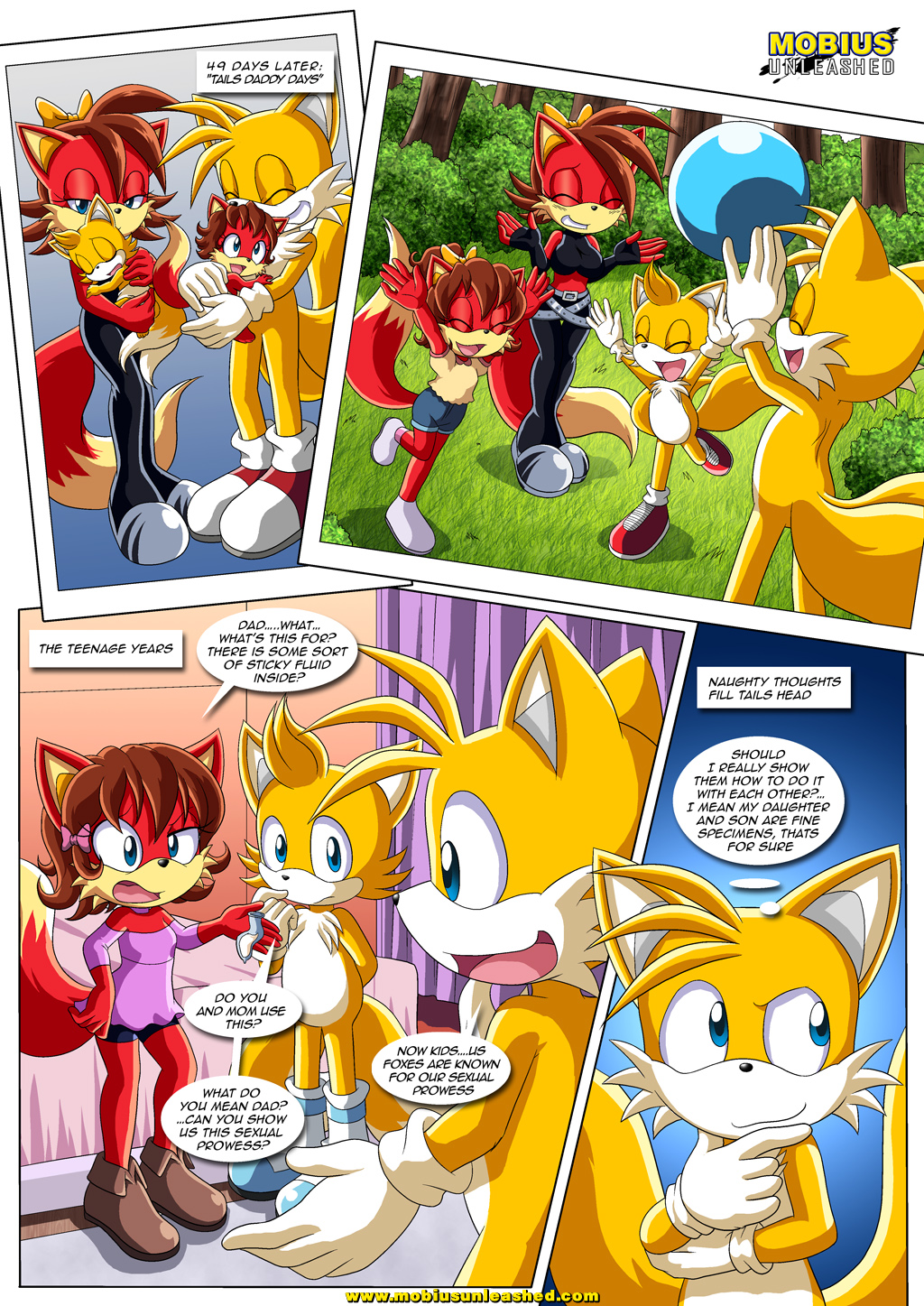 Rule34 – If it exists, there is porn of it / bbmbbf, palcomix, fiona fox, tails / 347134