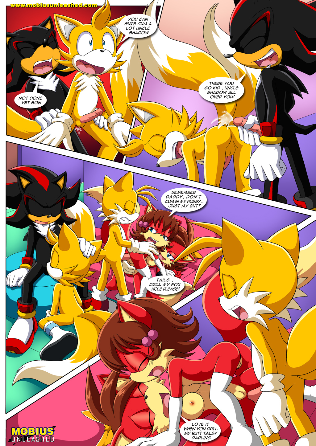 Rule34 – If it exists, there is porn of it / bbmbbf, palcomix, fiona fox, shadow the hedgehog, tails / 348062