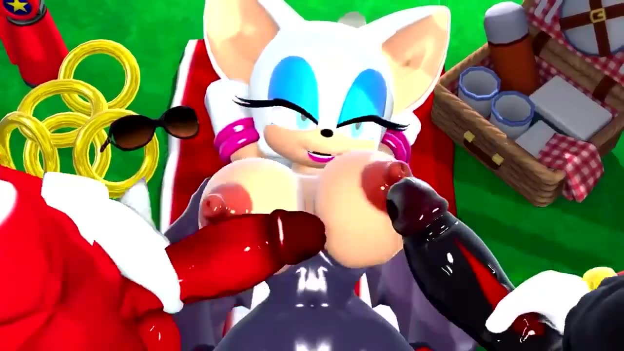 Rule34 – If it exists, there is porn of it / knuckles the echidna, rouge the bat, shadow the hedgehog / 8714253