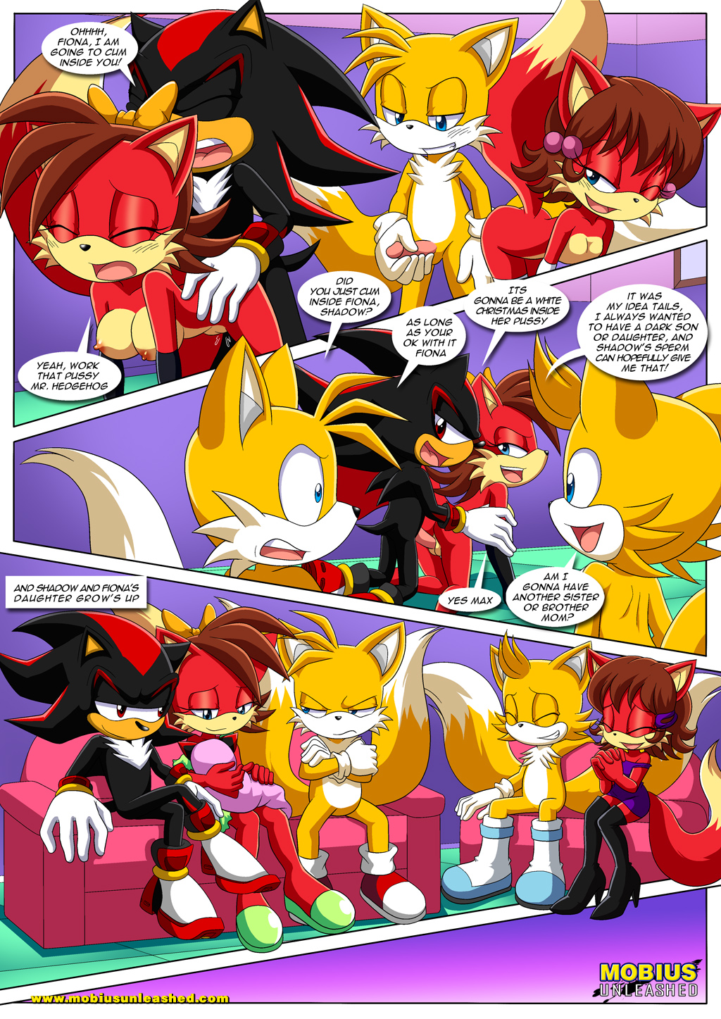 Rule34 – If it exists, there is porn of it / bbmbbf, palcomix, fiona fox, shadow the hedgehog, tails / 348485