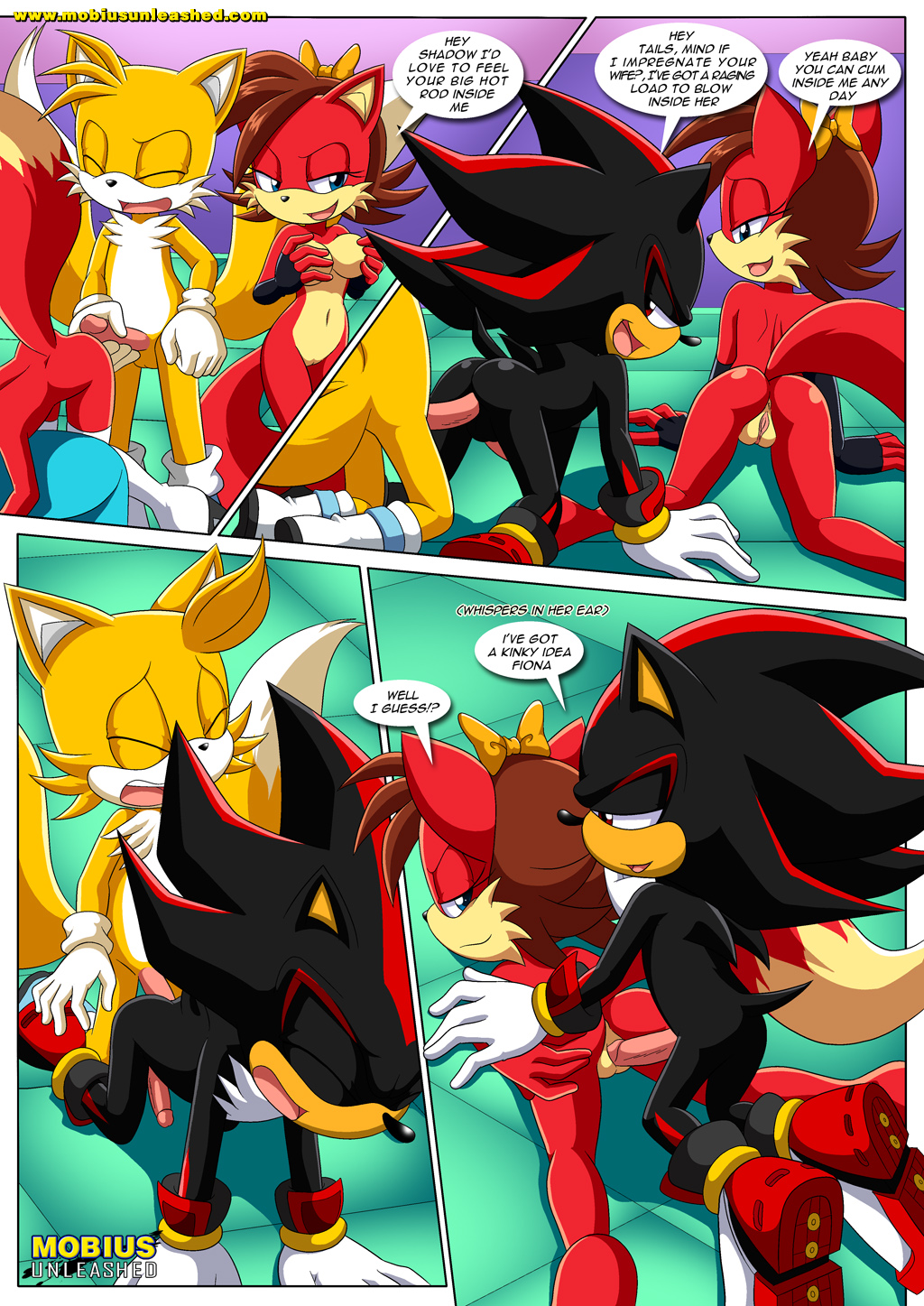 Rule34 – If it exists, there is porn of it / bbmbbf, palcomix, fiona fox, shadow the hedgehog, tails / 348494