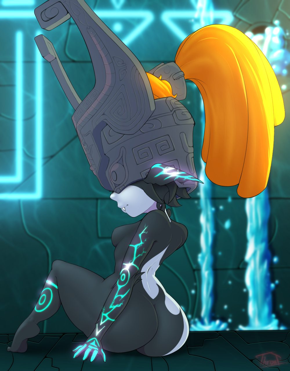 Rule34 – If it exists, there is porn of it / throat (artist), midna / 348802