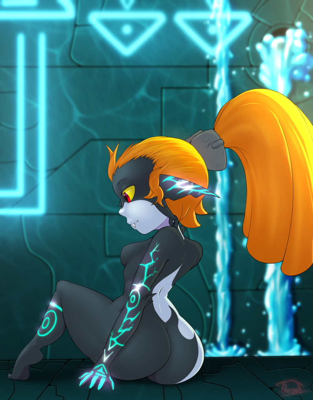 Rule34 – If it exists, there is porn of it / throat (artist), midna / 348816