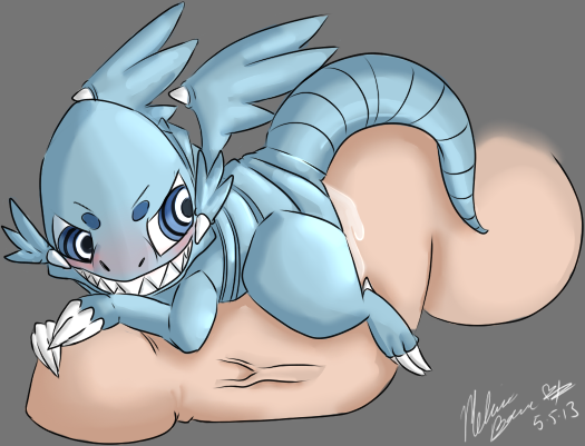 Rule34 – If it exists, there is porn of it / shemi, blue-eyes toon dragon / 349332