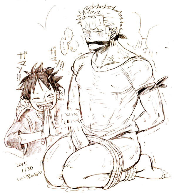 Rule34 – If it exists, there is porn of it / monkey d luffy, roronoa zoro / 349435