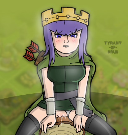 Rule34 – If it exists, there is porn of it / tyrant-of-krud, archer queen (clash of clans) / 349858