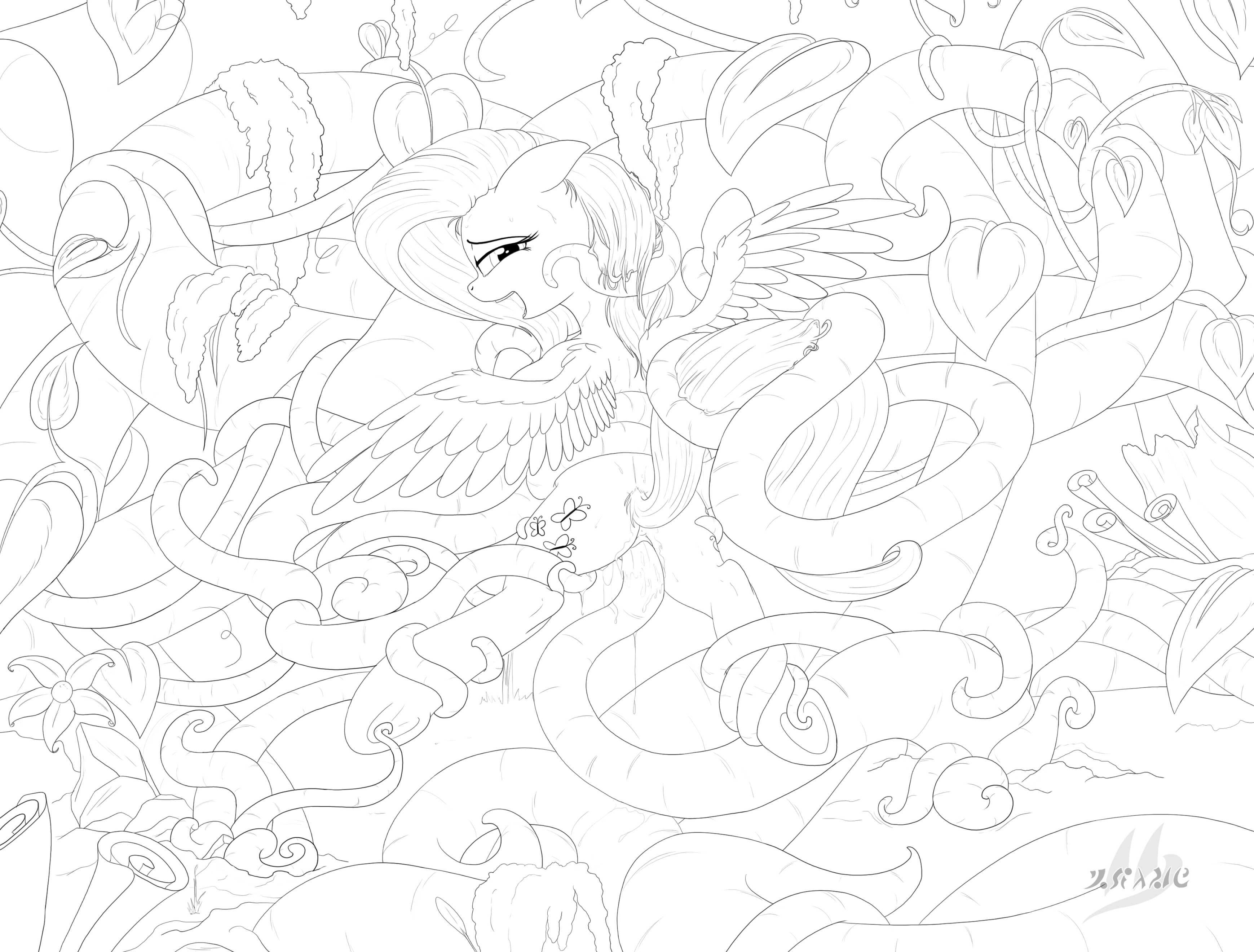 Rule34 – If it exists, there is porn of it / drake drachenlicht, fluttershy (mlp) / 350017