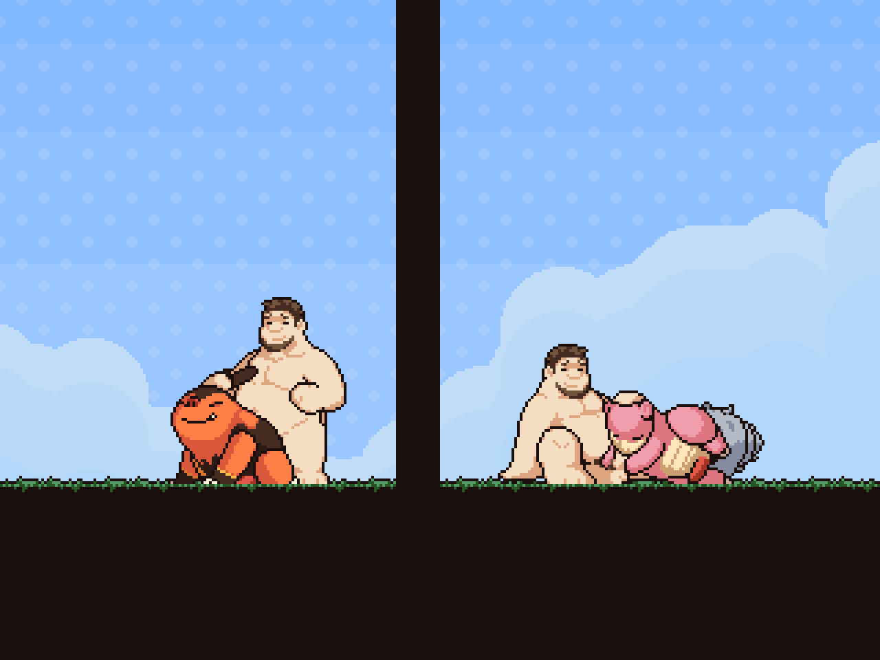 Rule34 – If it exists, there is porn of it / mabit, pignite, slowbro / 351101