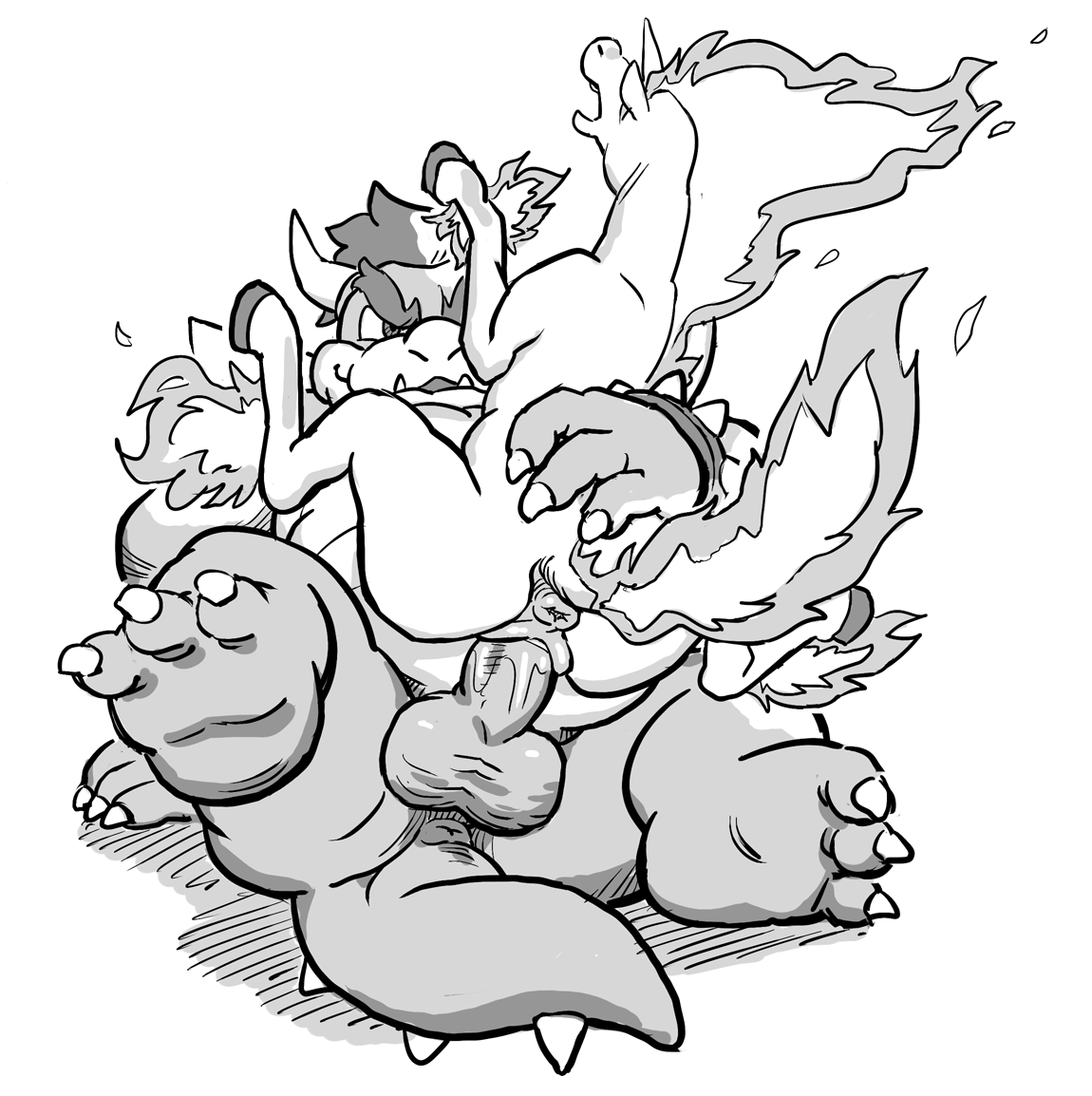 Rule34 – If it exists, there is porn of it / denim (artist), bowser, koopa, rapidash / 351315