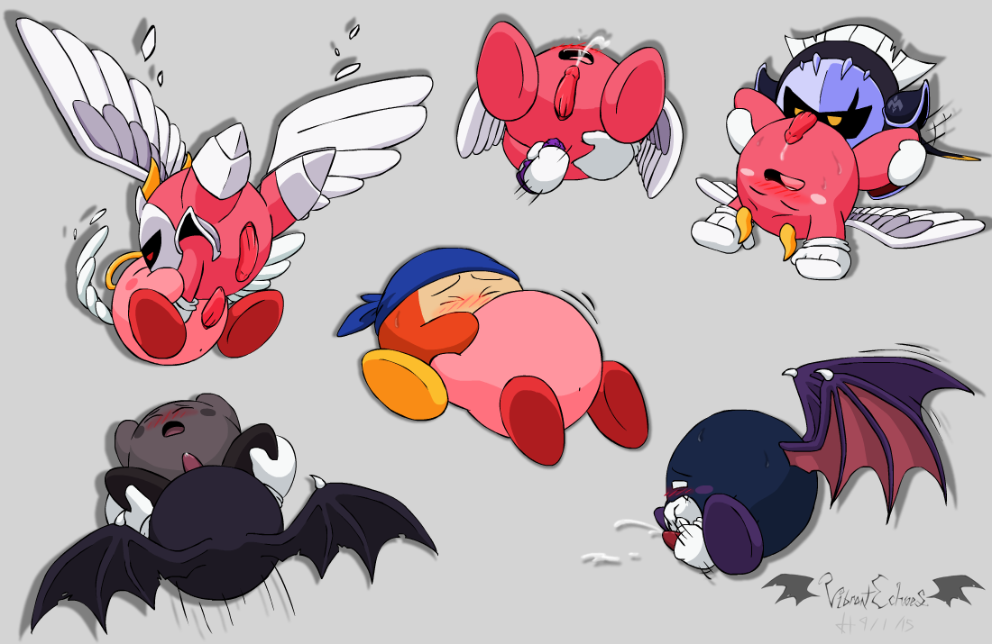 Rule34 – If it exists, there is porn of it / vibrantechoes, dark meta knight, galacta knight, kirby, meta knight, shadow kirby, waddle dee / 351819