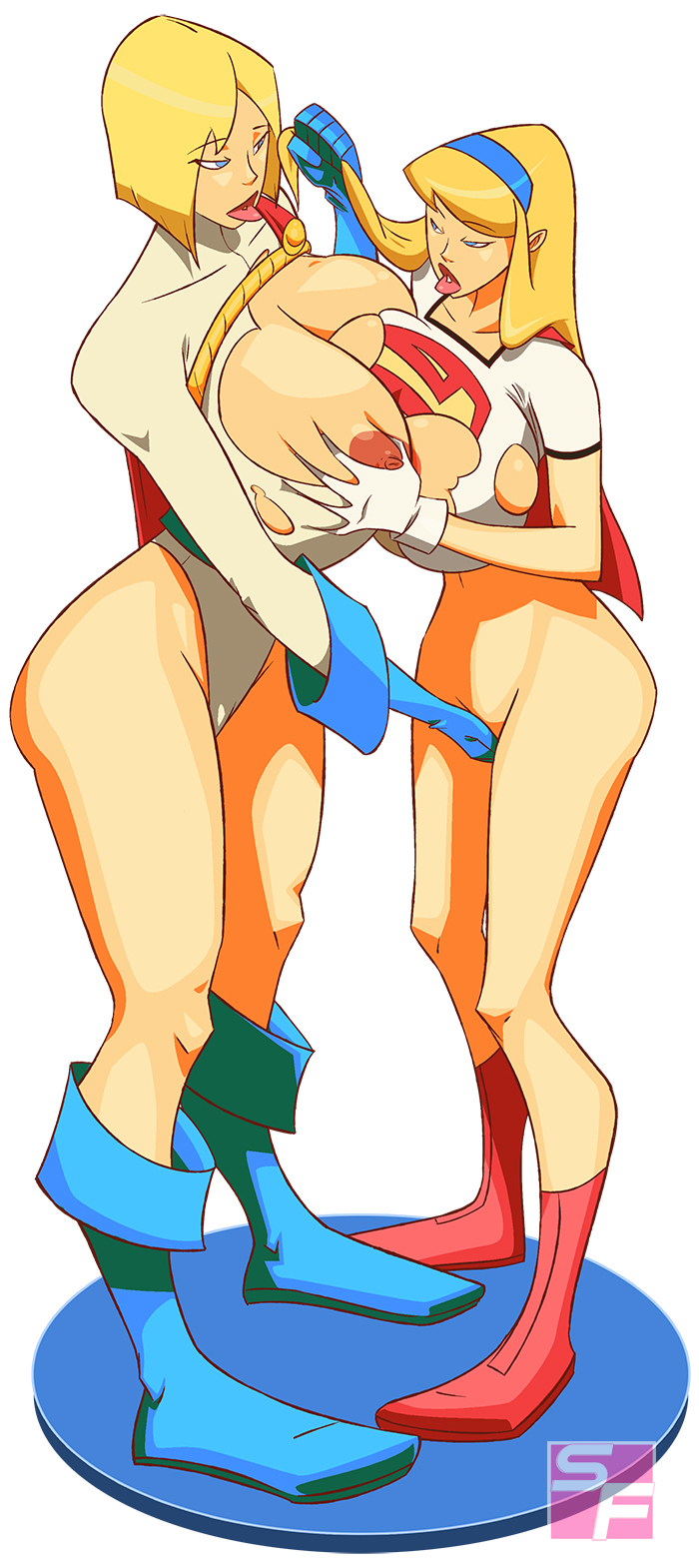 Rule34 – If it exists, there is porn of it / sexfire, kara zor-el, kara zor-l, power girl, supergirl / 352110