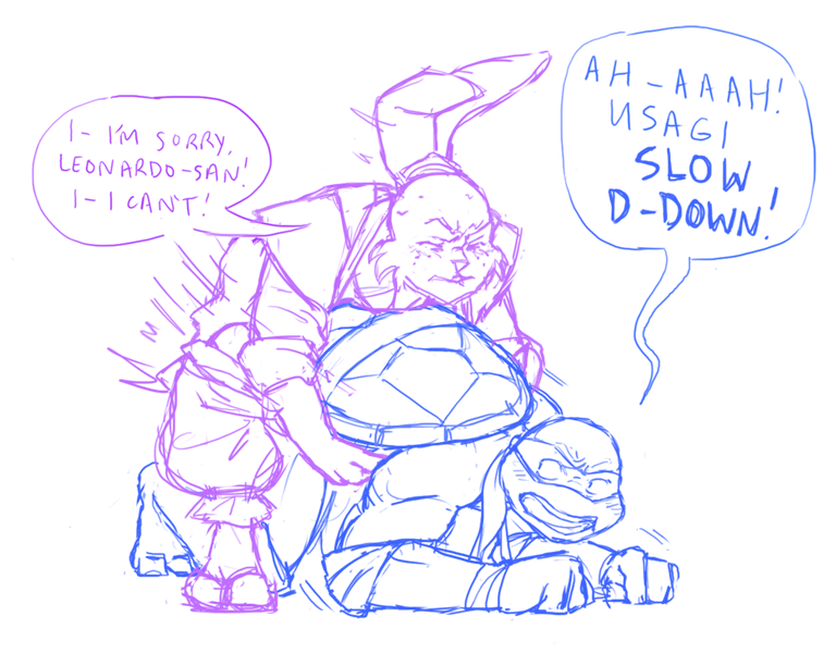 Rule34 – If it exists, there is porn of it / leonardo, miyamoto usagi / 352277