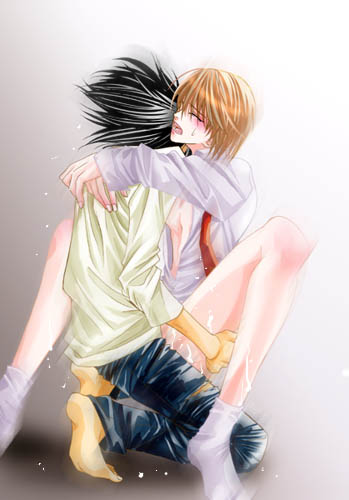 Rule34 – If it exists, there is porn of it / l lawliet, light yagami / 352667