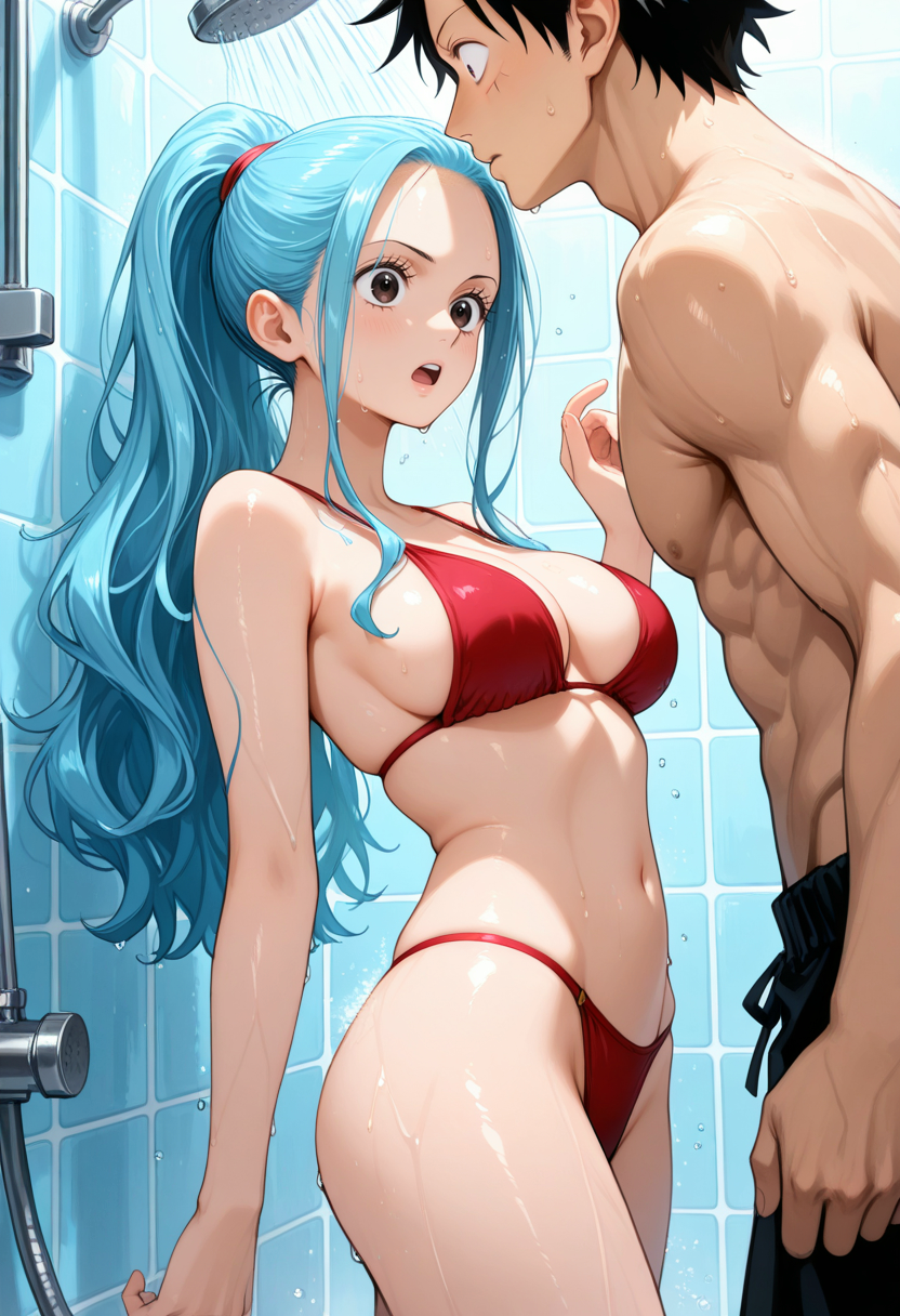 Rule34 – If it exists, there is porn of it / monkey d luffy, nefertari vivi / 8715152