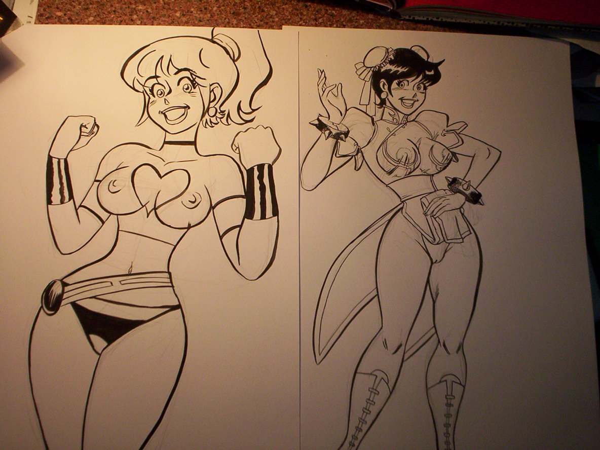 Rule34 – If it exists, there is porn of it / biesiuss, betty cooper, chun-li, veronica lodge / 353531