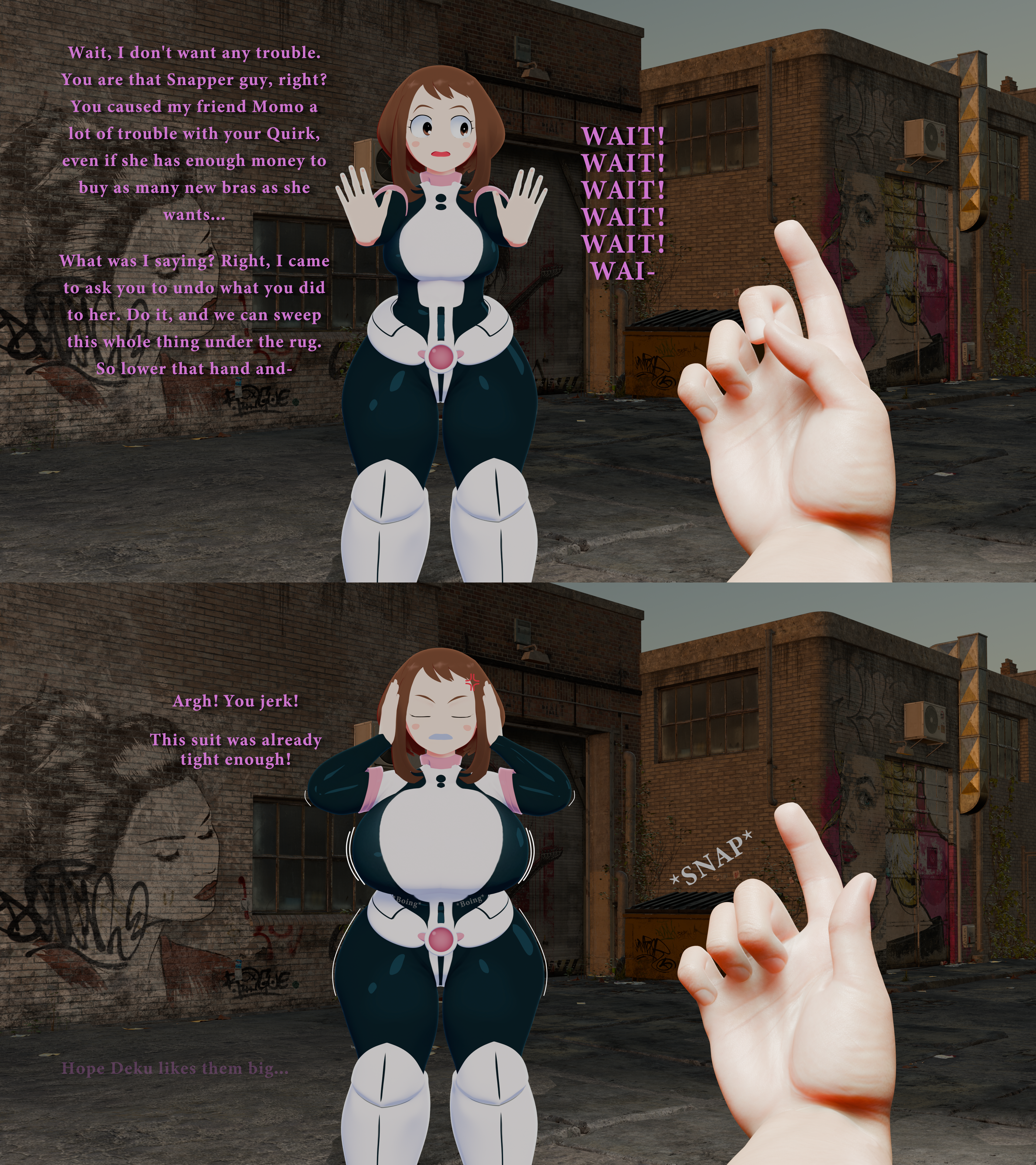 Rule34 – If it exists, there is porn of it / ochako uraraka, snap, uravity / 8715208