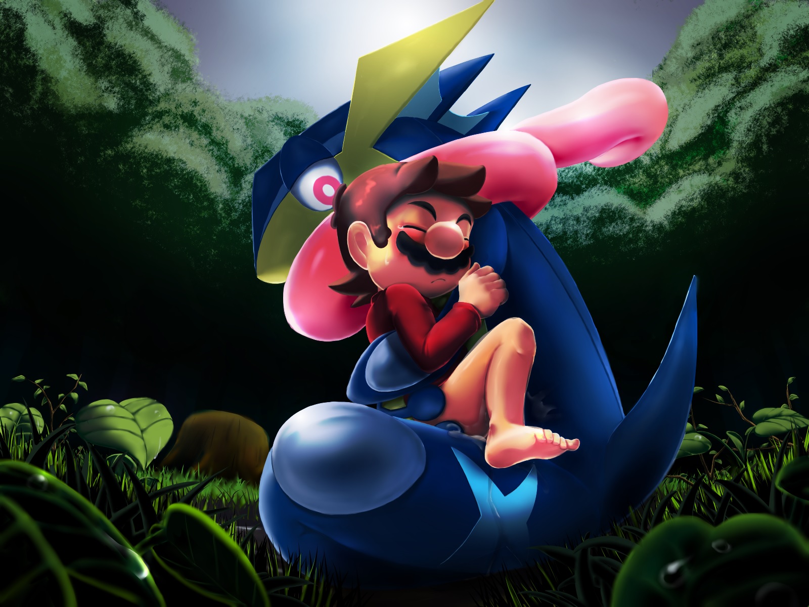 Rule34 – If it exists, there is porn of it / kakalon, greninja, mario / 353980
