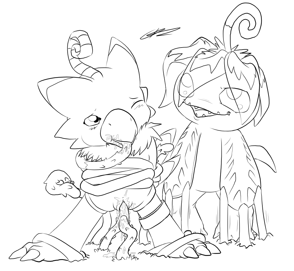 Rule34 – If it exists, there is porn of it / c0nnerc00n, biyomon, palmon / 354026