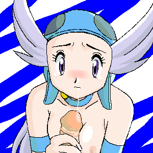 winona (pokemon), nintendo, pokemon, lowres, breasts, cum, gym leader, tears, uncensored