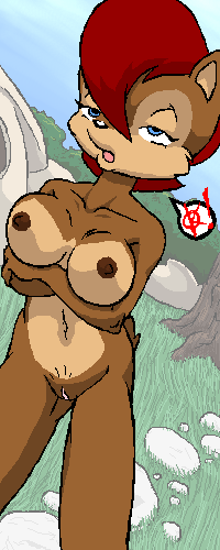 sally acorn, lowres, furry, princess, squirrel