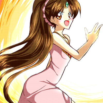 linde (fire emblem), fire emblem, fire emblem: mystery of the emblem, nintendo, lowres, long hair, ponytail