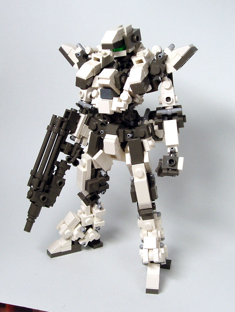 arx-7 arbalest, full metal panic!, lego (medium), photo (medium), unconventional media, 00s, figure, figure (medium), gun, lego, mecha, mecha focus, robot, weapon