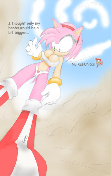 Rule34 – If it exists, there is porn of it / amy rose, dr. eggman, dr robotnik / 355897