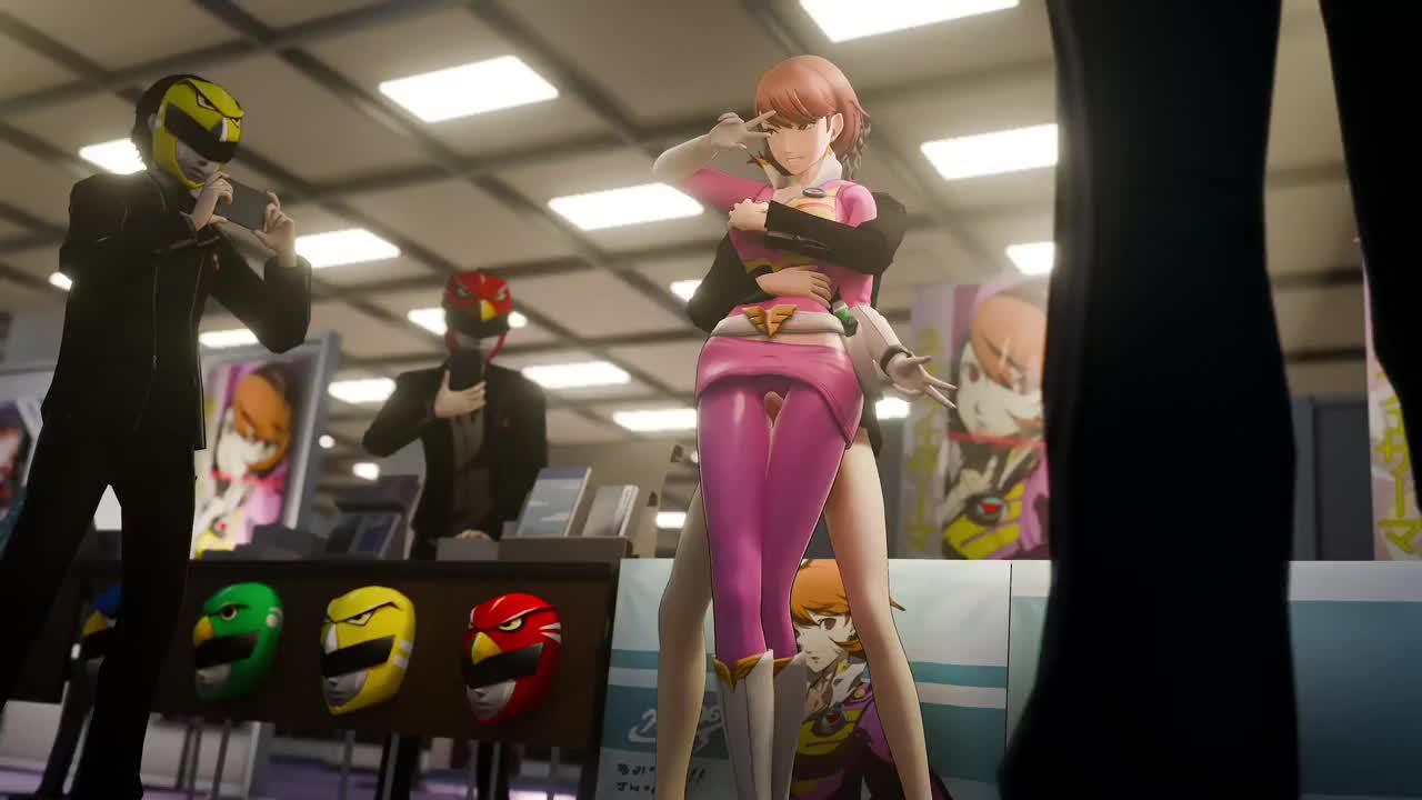 amateurthrowaway, takeba yukari, persona, persona 3, animated, sound, tagme, video, 3d, camera, grabbing another's breast, groping, penis, phone, photographic proof, sex, thigh sex, v