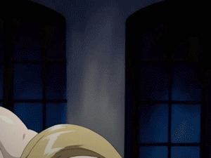 valkyrie (ikusa otome valkyrie), ikusa otome valkyrie, hand on head, screencap, animated, animated gif, anime screenshot, lowres, non-web source, 10s, 1boy, 1girl, all fours, anal, ass, bed, bed sheet, bent over, blonde hair, blood, blush, bouncing breasts, breasts, butt crack, cum, cum in ass, cum in pussy, cum on ass, cum on body, cum overflow, dark-skinned male, dark penis, dark skin, demon, doggystyle, facial, fat, fat man, hetero, indoors, interracial, long hair, monster, nipples, open mouth, orc, penis, rape, red eyes, sex, sex from behind, sheet grab, tears, top-down bottom-up