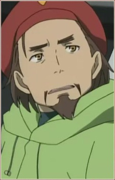 eureka seven, eureka seven (series), screencap, anime screenshot, lowres, 00s, 1boy, hat, male focus, solo