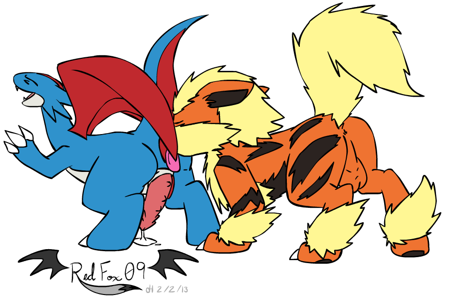 Rule34 – If it exists, there is porn of it / arcanine, salamence / 356840