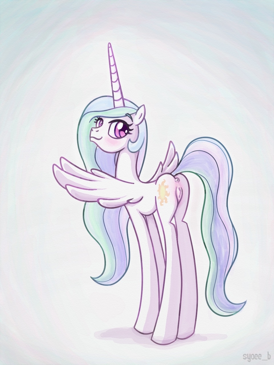 Rule34 – If it exists, there is porn of it / syoee b, princess celestia (mlp) / 356923