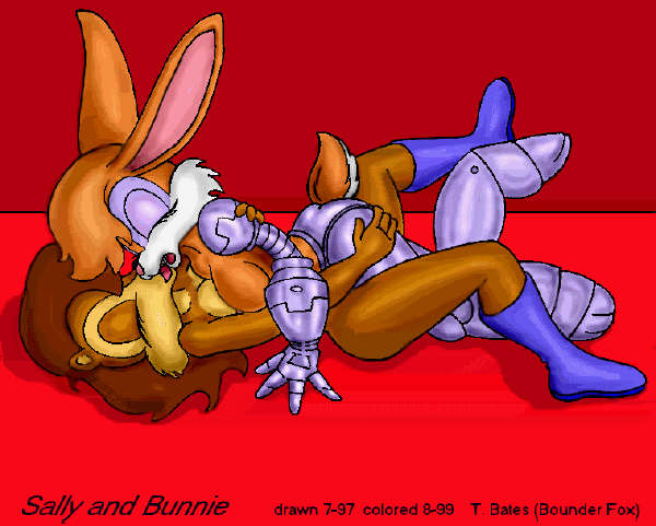 Rule34 – If it exists, there is porn of it / bounder fox, bunnie rabbot, sally acorn / 357008