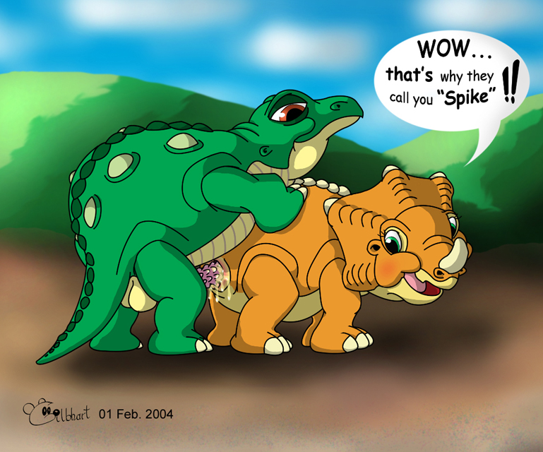 Rule34 – If it exists, there is porn of it / gilbhart, cera, spike (the land before time) / 357305