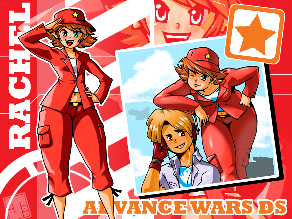 jake (advance wars), rachel (advance wars), advance wars, nintendo, tagme, 1boy, 1girl