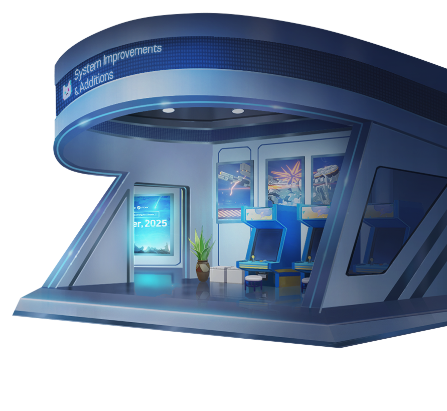 blue archive, official art, tagme, arcade cabinet, english text, geburah (blue archive), plant, transparent background
