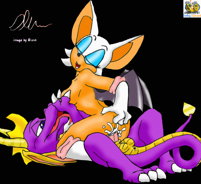 Rule34 – If it exists, there is porn of it / surfing charizard, glenn, rouge the bat, spyro / 357465