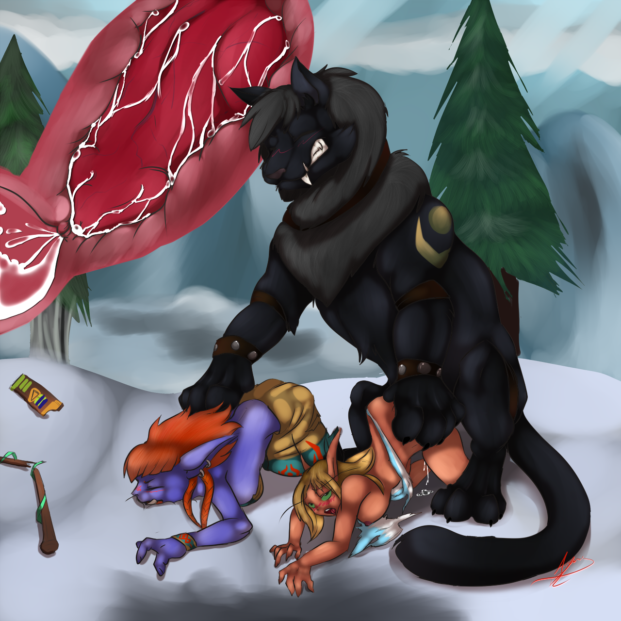 Rule34 – If it exists, there is porn of it / aiiyumi-chan, blood elf / 373147