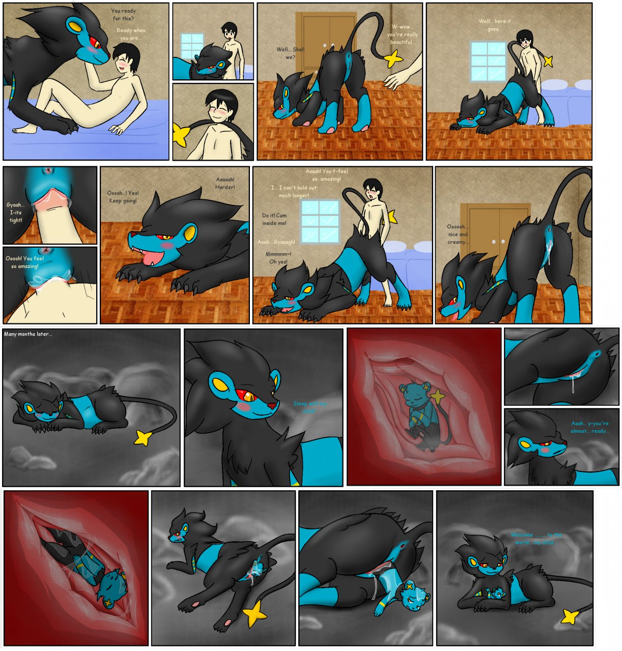 Rule34 – If it exists, there is porn of it / livinlovindude, luxray, shinx / 376479