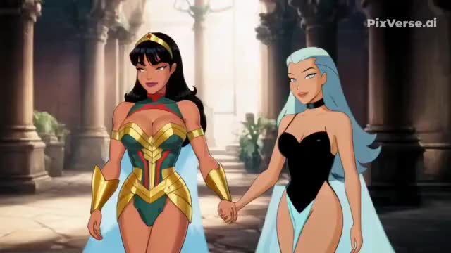 Rule34 – If it exists, there is porn of it / amazonian, aquagirl / 8718010