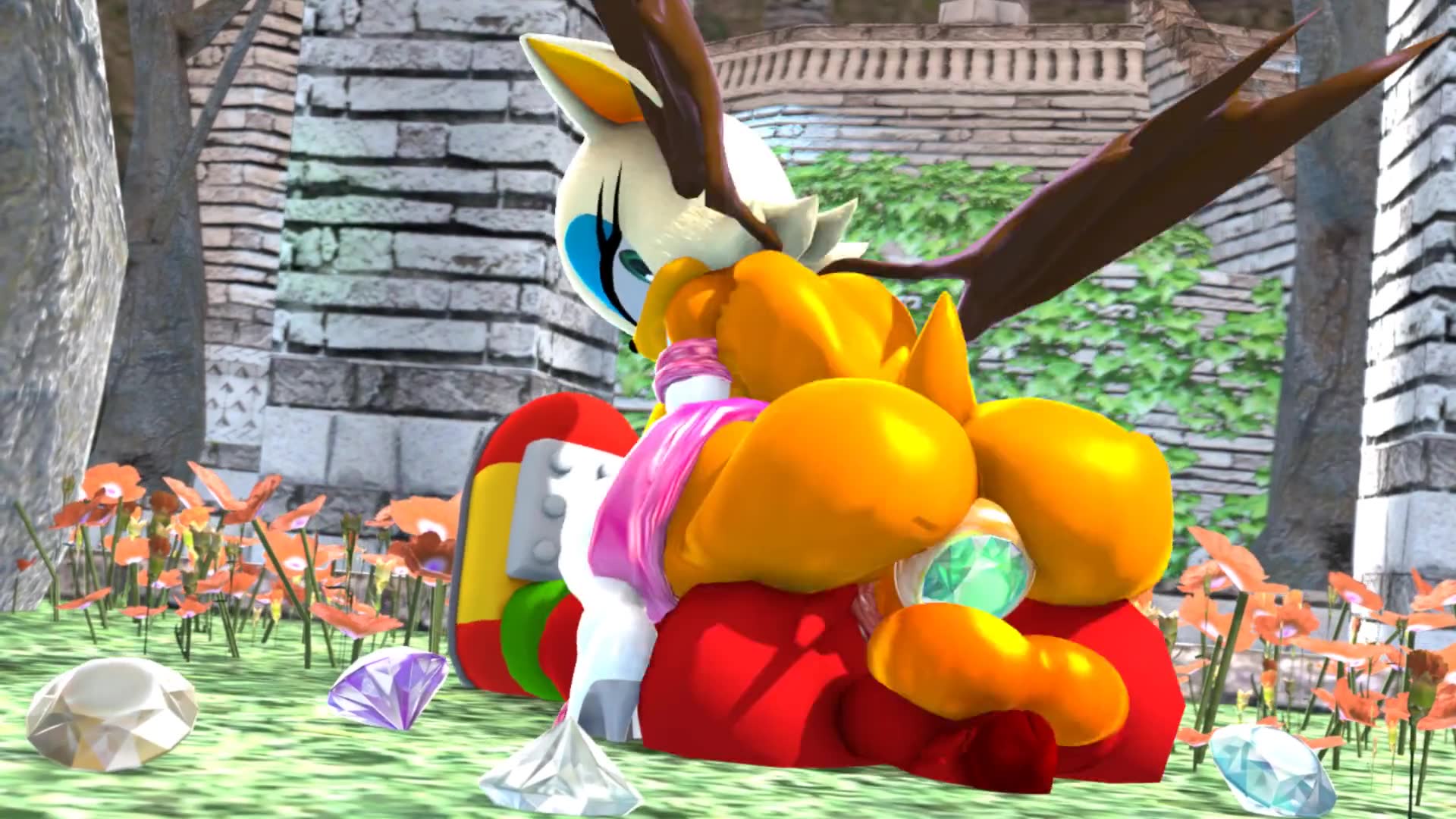 Rule34 – If it exists, there is porn of it / knuckles the echidna, rouge the bat / 8718489