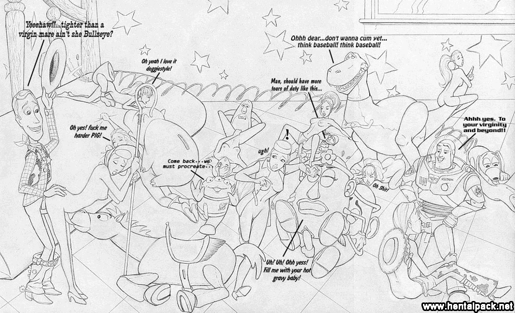 Rule34 – If it exists, there is porn of it / buzz lightyear, little bo peep, sheriff woody pride, woody / 399815