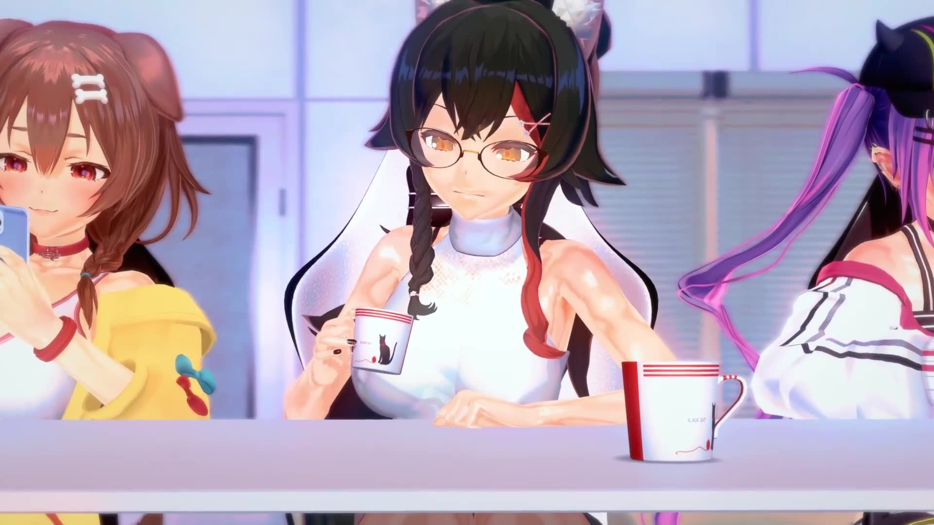 Rule34 – If it exists, there is porn of it / inugami korone, ookami mio / 8718987