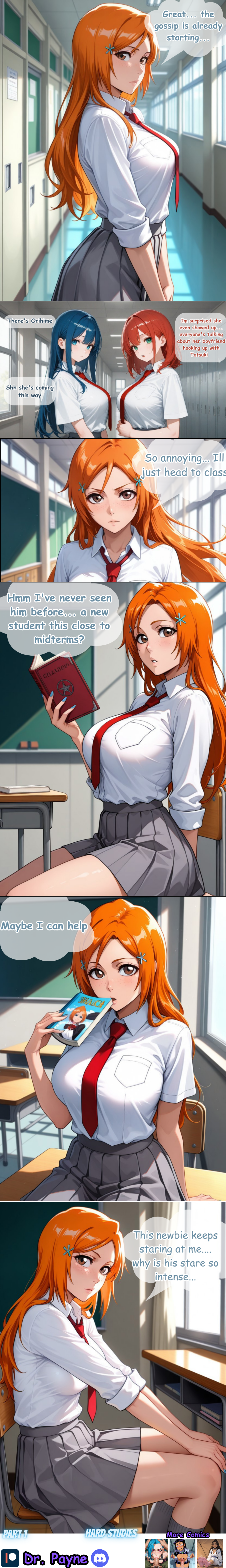 Rule34 – If it exists, there is porn of it / anon, inoue orihime, original character / 8719720