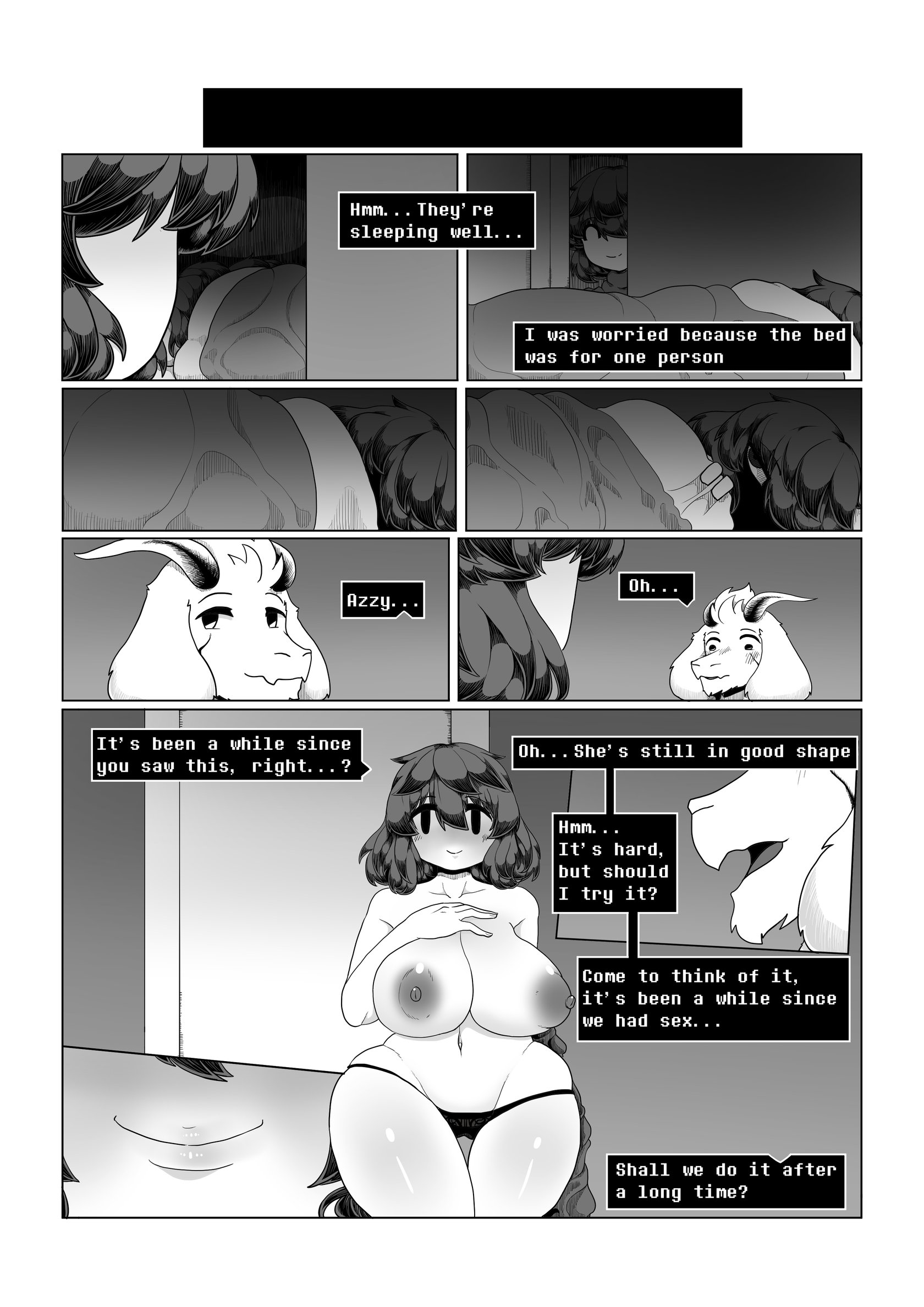 Rule34 – If it exists, there is porn of it / asriel dreemurr, chara, frisk / 8719763