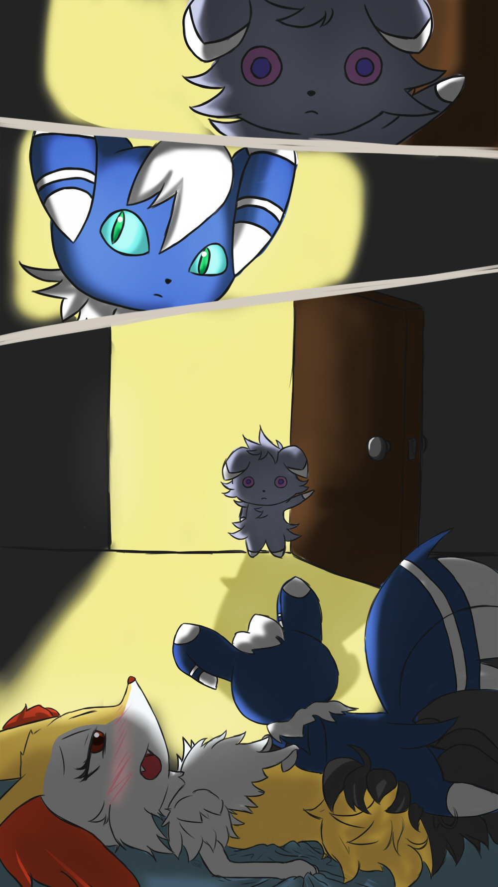 Rule34 – If it exists, there is porn of it / braixen, espurr, meowstic / 407455