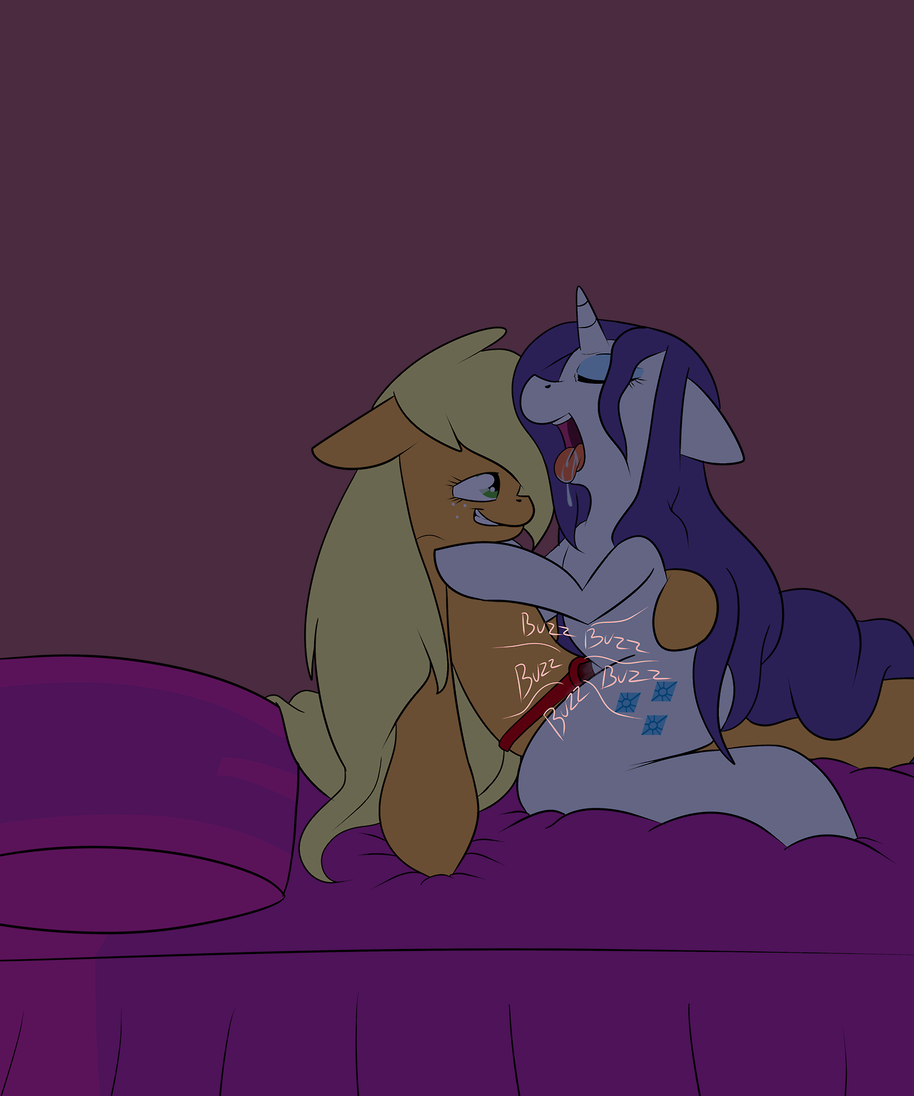 Rule34 – If it exists, there is porn of it / moonveil, applejack (mlp), rarity (mlp) / 407459