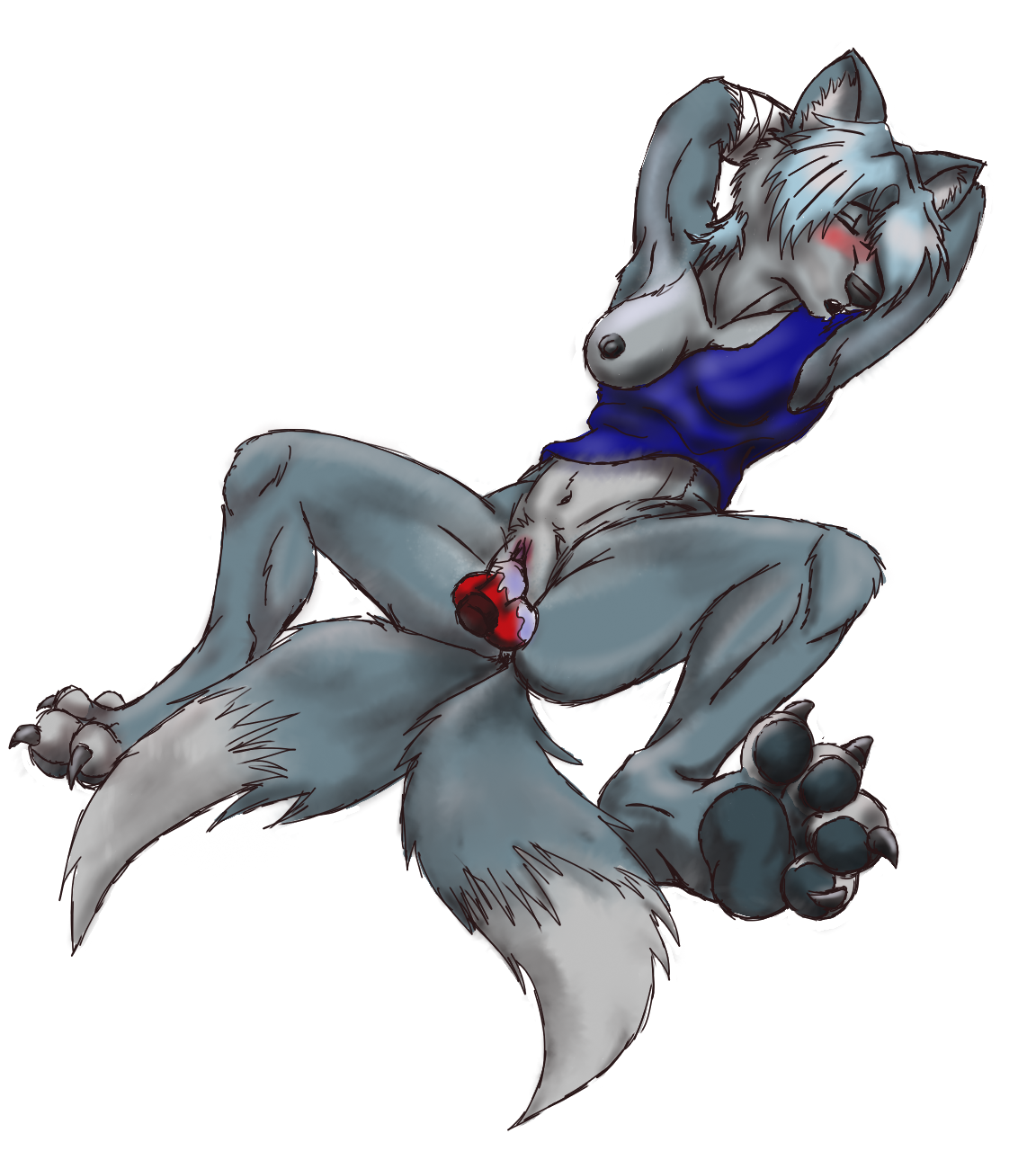 Rule34 – If it exists, there is porn of it / frozen over, fenrir / 407664