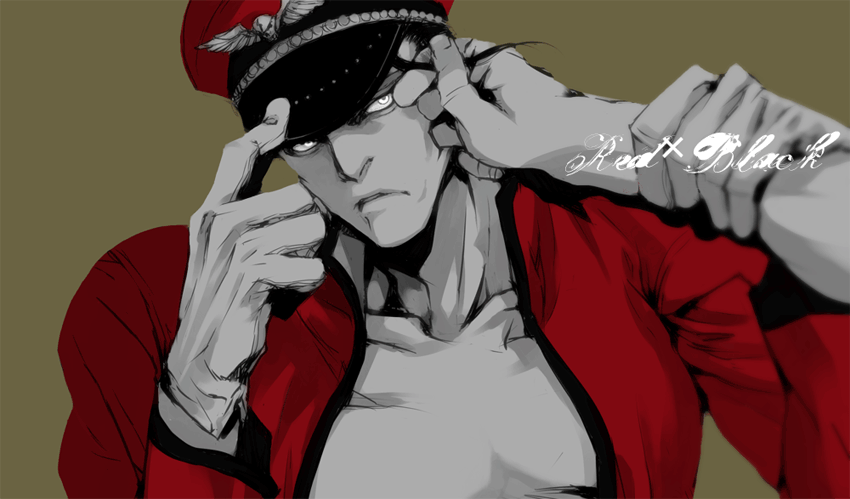 hideaki, m. bison, capcom, boss, tagme, male focus, white eyes