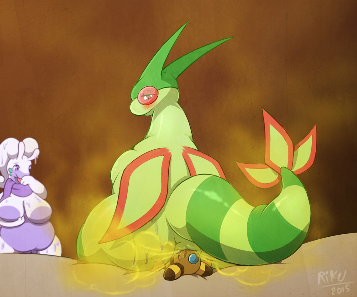 Rule34 – If it exists, there is porn of it / rikuaoshi, ampharos, flygon, goodra / 408507